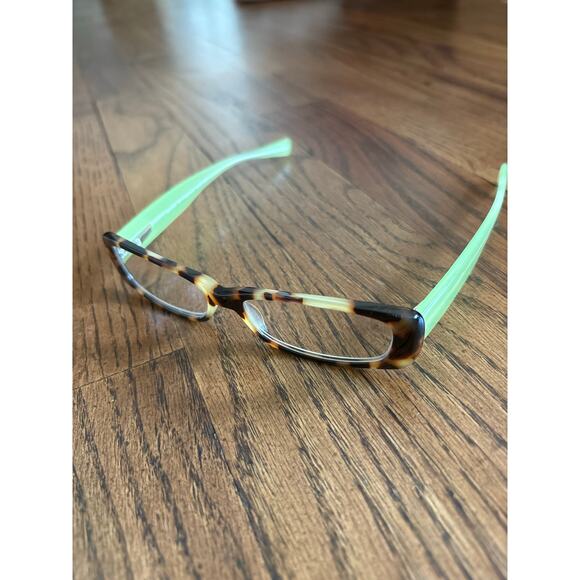 Eyebobs Reading Co-Conspirator Glasses Tortoise Shell Mint with Case +2.00 main image 5